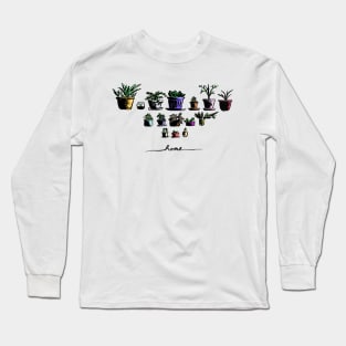 Home (color) Long Sleeve T-Shirt